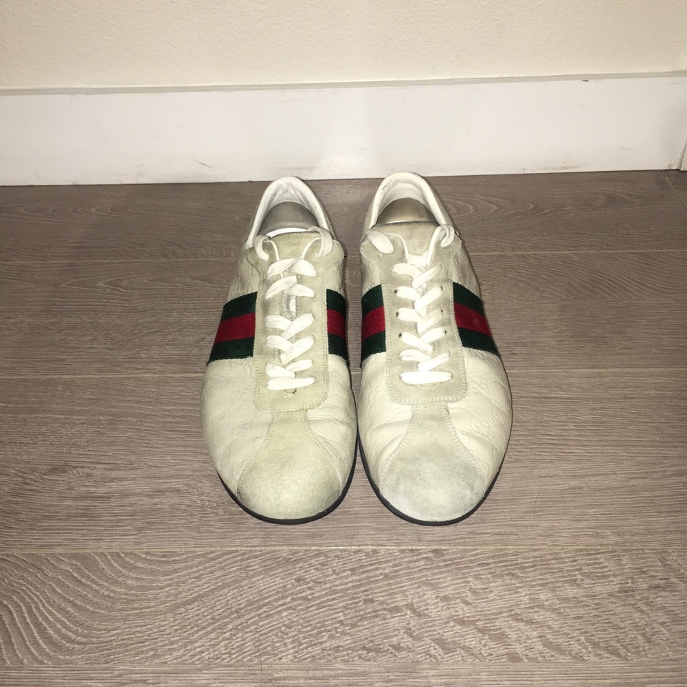 White Gucci Men’s Shoe